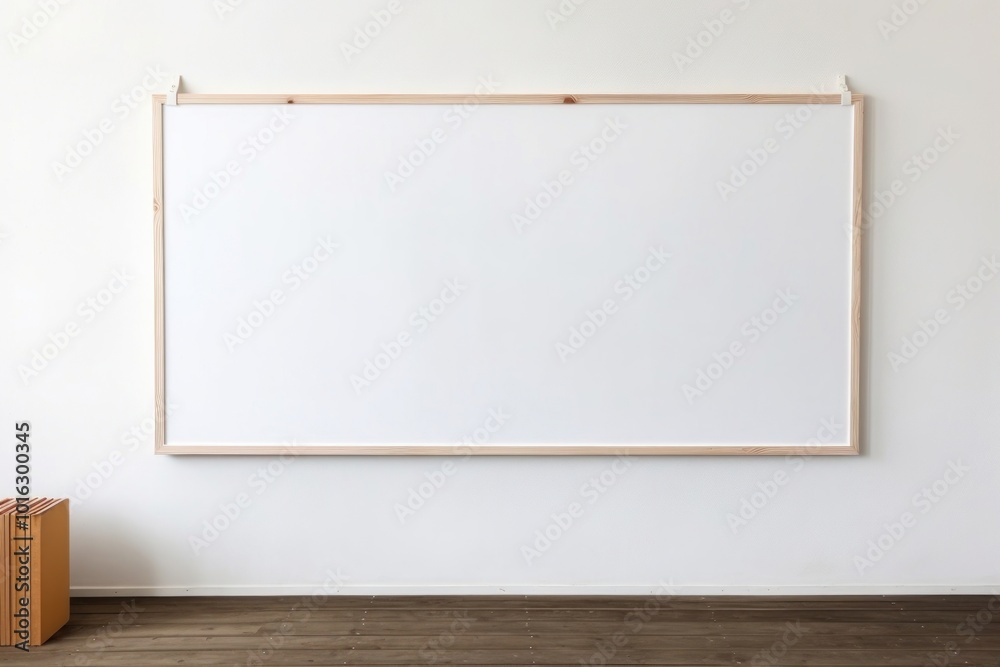Fototapeta premium Board white architecture furniture.