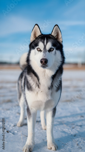 siberian husky dog