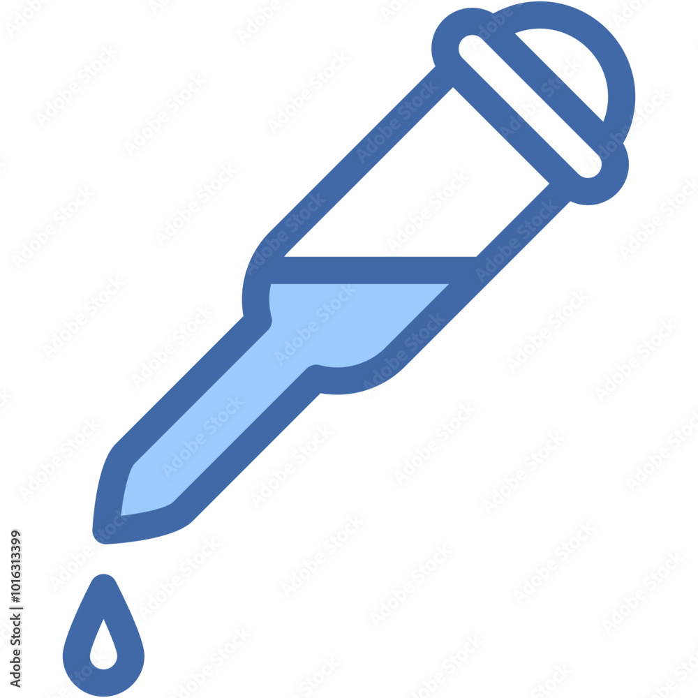 Eyedropper, Dropper, Test, Dosage, Construction And Tools Icon