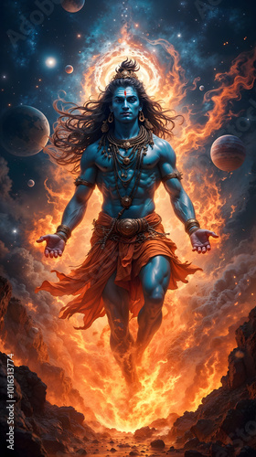Shiva: The Meditative Lord, Cosmic Energy, and Embodiment of Power