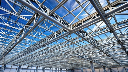 Wallpaper Mural Metal truss supports for sheet metal roofs Torontodigital.ca