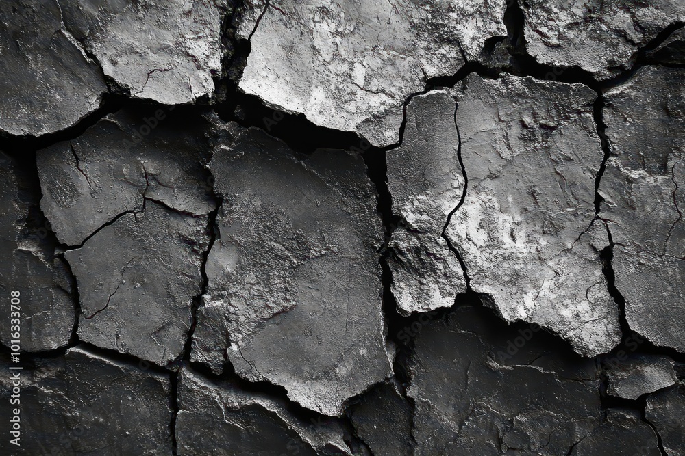dramatic black and white closeup of weathered stone texture intricate patterns of cracks and erosion high contrast monochromatic abstract dramatic black and white closeup of weathered stone texture intricate patterns of cracks and erosion high contrast monochromatic abstract