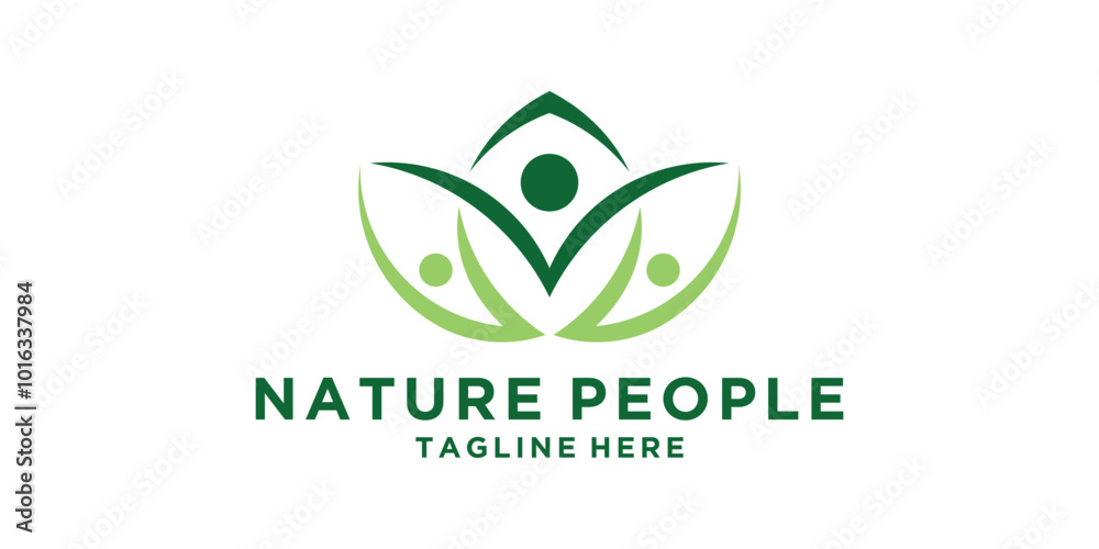 logo design combination of leaves and people,community,team,family,lotus,logo design vector,symbol,icon,ice,creative. logo design combination of leaves and people,community,team,family,lotus,logo design vector,symbol,icon,ice,creative.