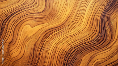 Close-up of black locust wood texture, featuring light brown and yellow tones with subtle, interlocking grain patterns.