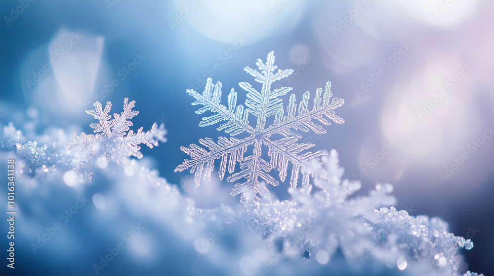 Intricate snowflakes on a frosty winter window.
Intricate snowflakes on a frosty winter window.