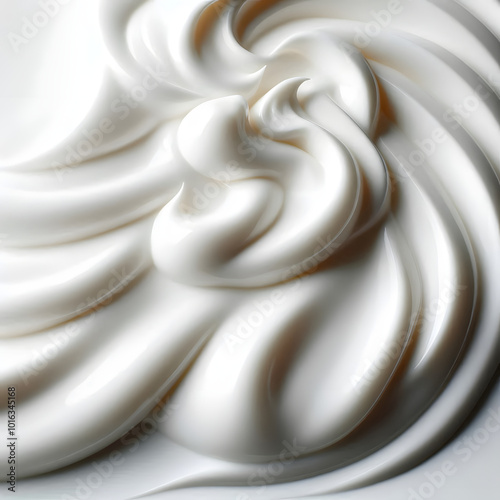 Smooth White Cream Texture Background | Whipped cram | Lotion | Moisturizer | Whipping Cream | Cosmetic
