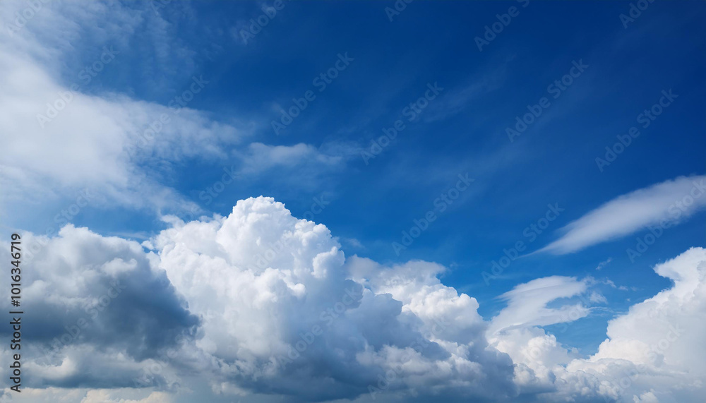 Image of Blue cloudy sky in daytime close up. Texture for background usage Image of Blue cloudy sky in daytime close up. Texture for background usage