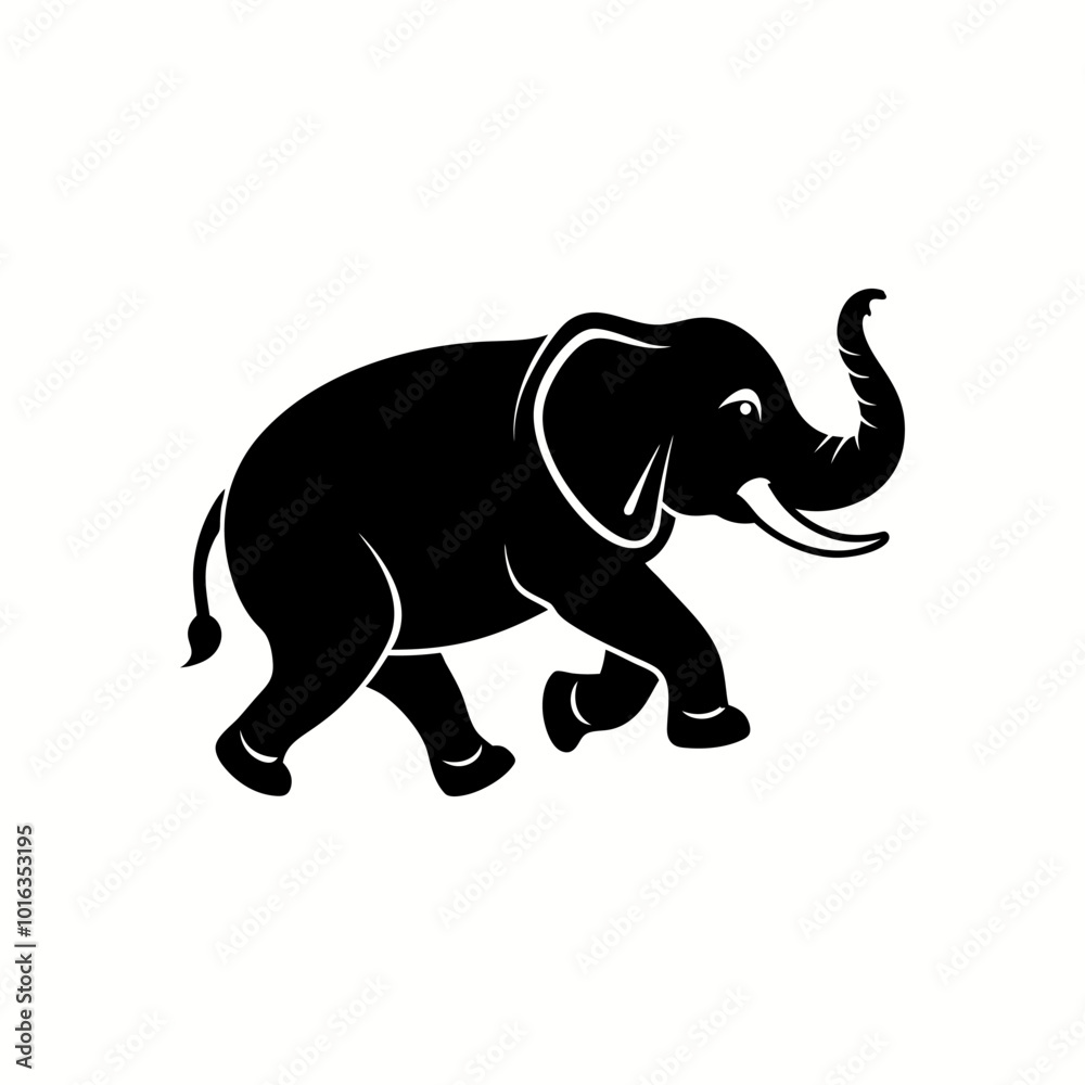 Elephant silhouette Elephant silhouette