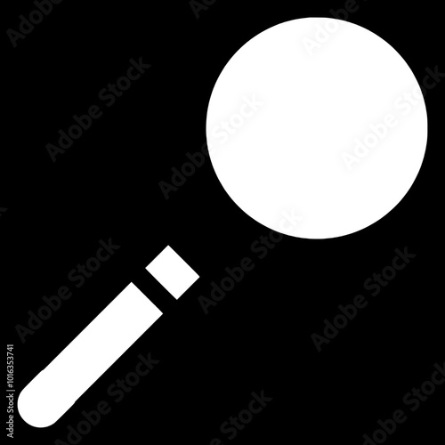 magnifying glass isolated on white