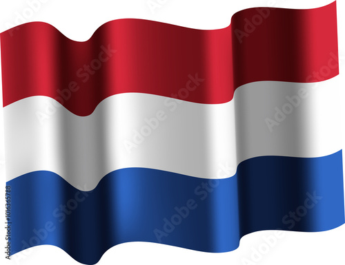 Netherlands Realistic 3D Waving Flag Free Download Netherlands Realistic 3D Waving Flag - GFXLoad