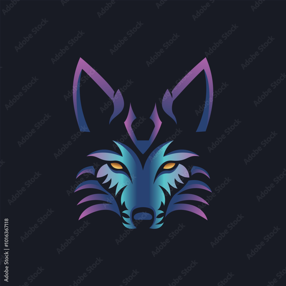 Modern and simple wolf logo vector. Suitable for any business, especially related to wolf animal characters. Modern and simple wolf logo vector. Suitable for any business, especially related to wolf animal characters.