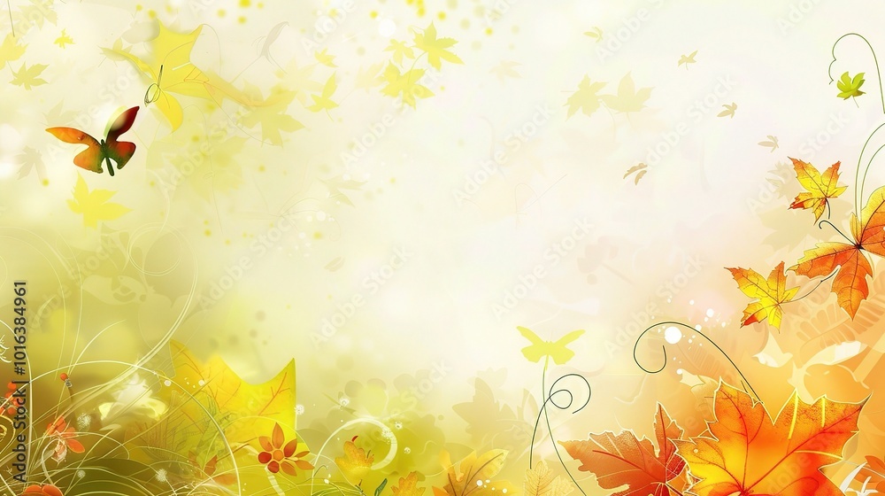 Simple Design in Autumn Background - a charming and seasonal visual. The simple yet elegant design stands out against the beautiful autumn backdrop Simple Design in Autumn Background - a charming and seasonal visual. The simple yet elegant design stands out against the beautiful autumn backdrop