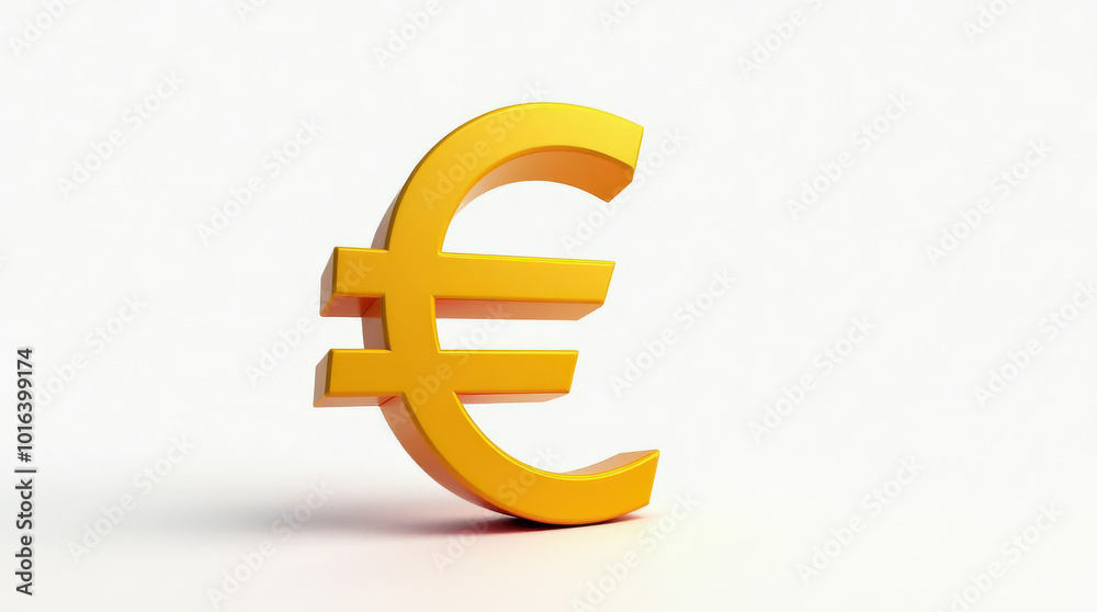 Colorful and Artistic Euro Currency Symbol on White Background – Creative 3D Euro Sign Design for Finance and Economy Concept Colorful and Artistic Euro Currency Symbol on White Background – Creative 3D Euro Sign Design for Finance and Economy Concept