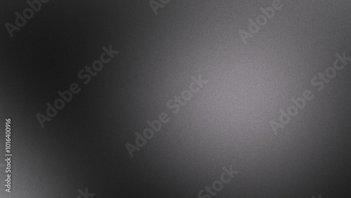 A gradient backdrop featuring black, gray, and white hues, enhanced by a grainy noise texture effect, perfect for use in web banners and poster designs