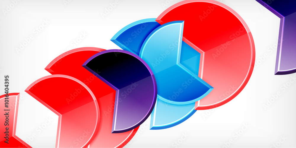Trendy round shapes with triangular angle design element. Vector Illustration For Wallpaper, Banner, Background, Card, Book Illustration, landing page Trendy round shapes with triangular angle design element. Vector Illustration For Wallpaper, Banner, Background, Card, Book Illustration, landing page
