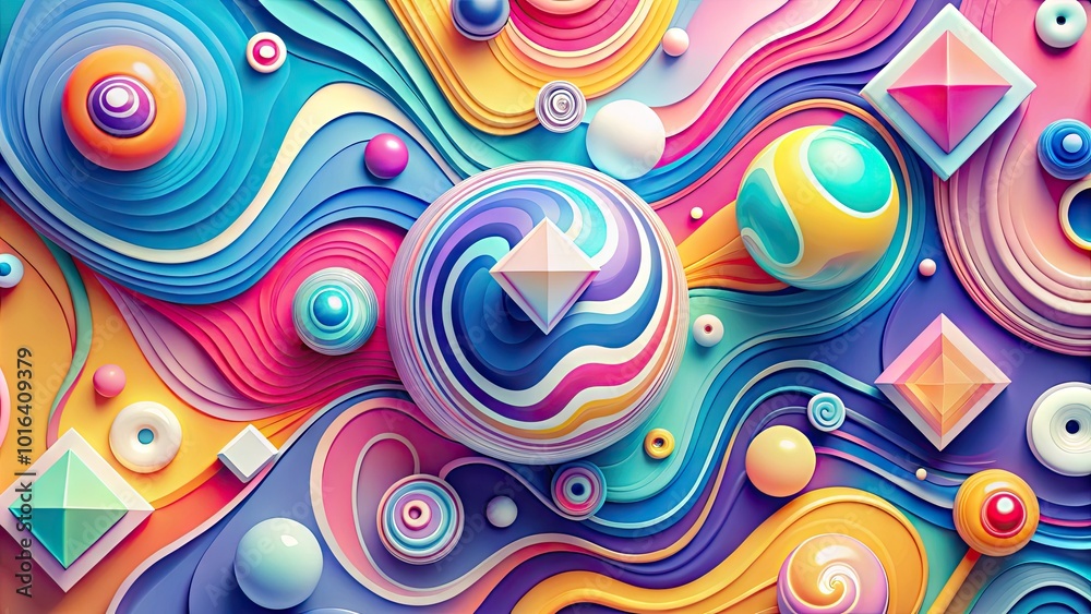 Vibrant geometric shapes and abstract swirls in pastel hues create a visually striking background for social media profiles, adding a pop of color and modern flair. Vibrant geometric shapes and abstract swirls in pastel hues create a visually striking background for social media profiles, adding a pop of color and modern flair.