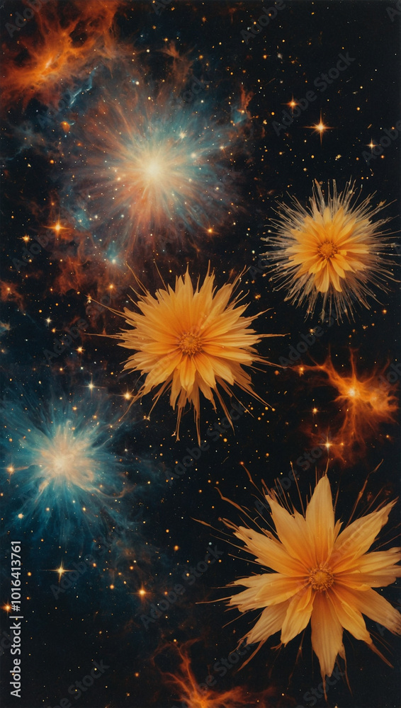 Solar system andromedia background image Solar system andromedia background image