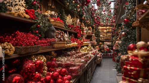 Christmas decoration store