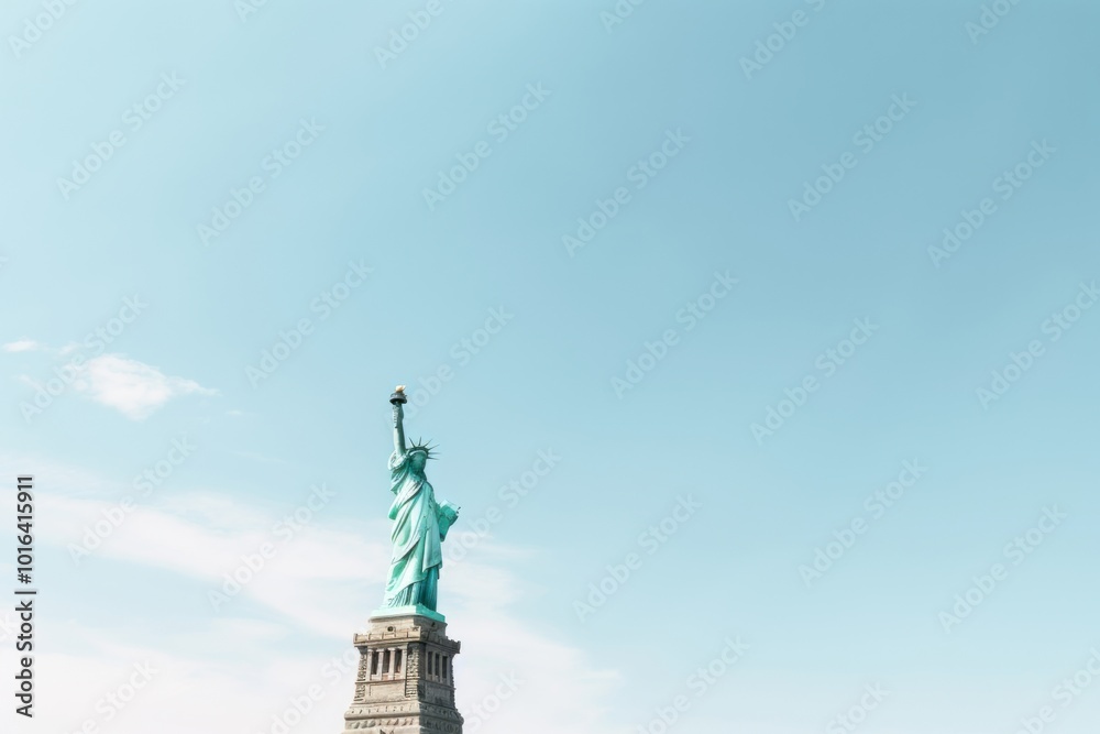Fototapeta premium Statue of Liberty statue sculpture landmark.