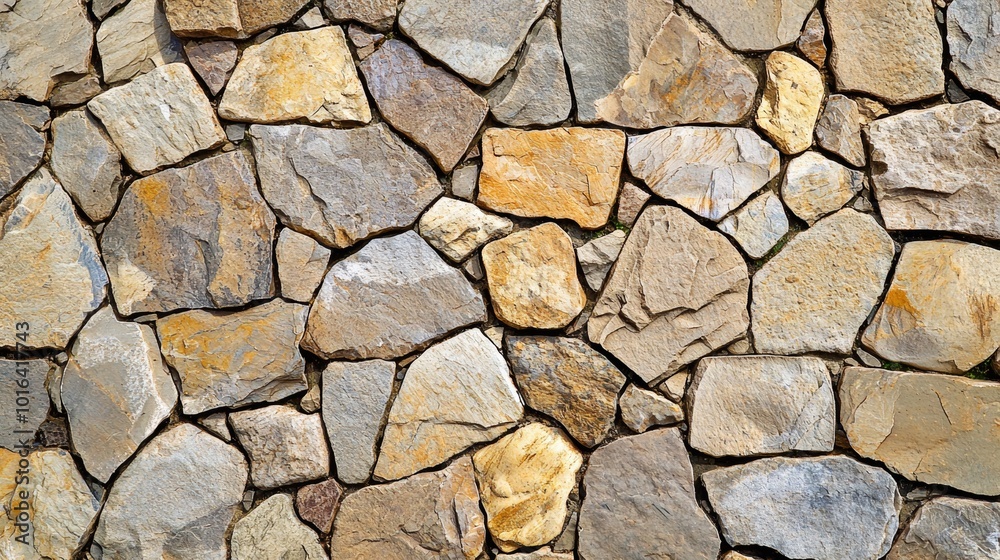 Irregular Cobblestone Surface with Rough Texture Irregular Cobblestone Surface with Rough Texture