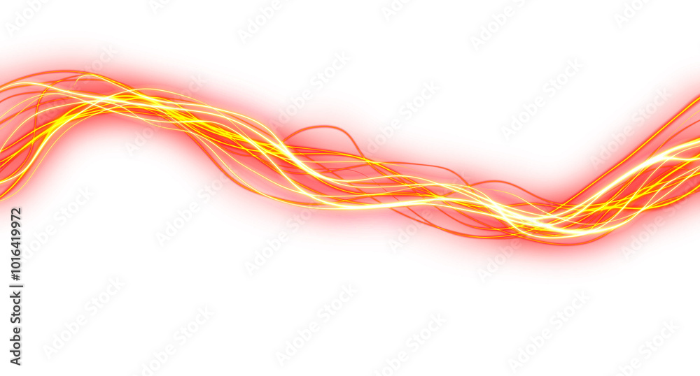 Speed Light Rush Effect on transparent background Speed Light Rush Effect on transparent background