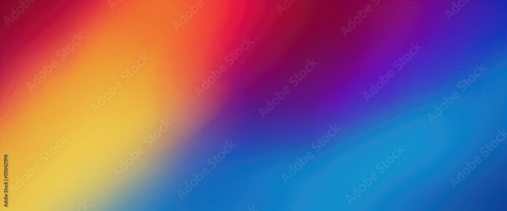 Obraz premium Fuzzy Maroon blue yellow background gradient