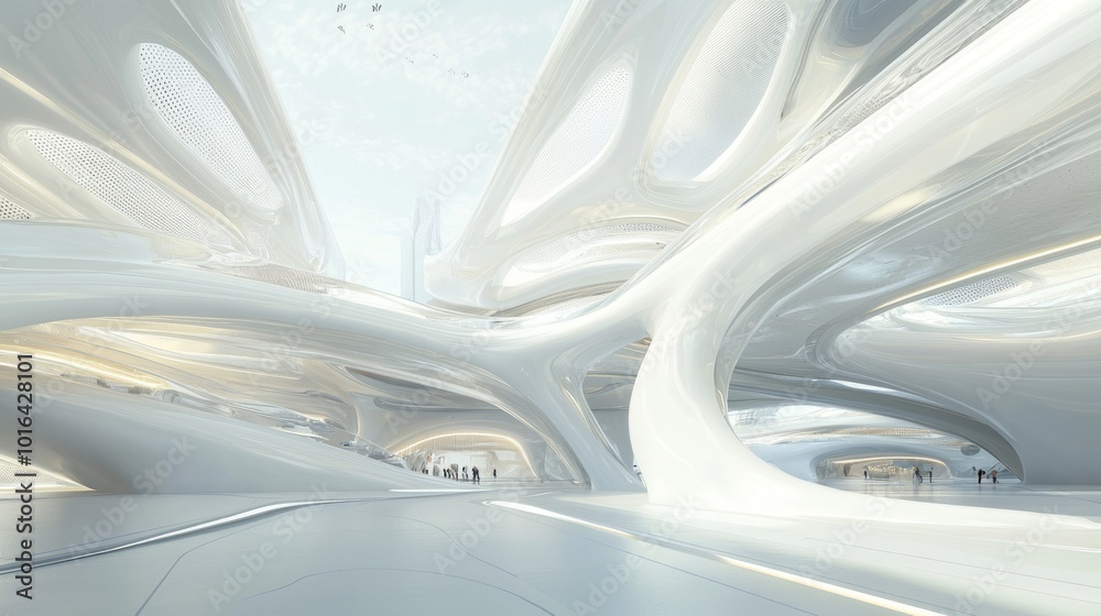 Futuristic Co-Working Space: Innovative Architectural Design with Advanced Technology for Ultimate Productivity Futuristic Co-Working Space: Innovative Architectural Design with Advanced Technology for Ultimate Productivity
