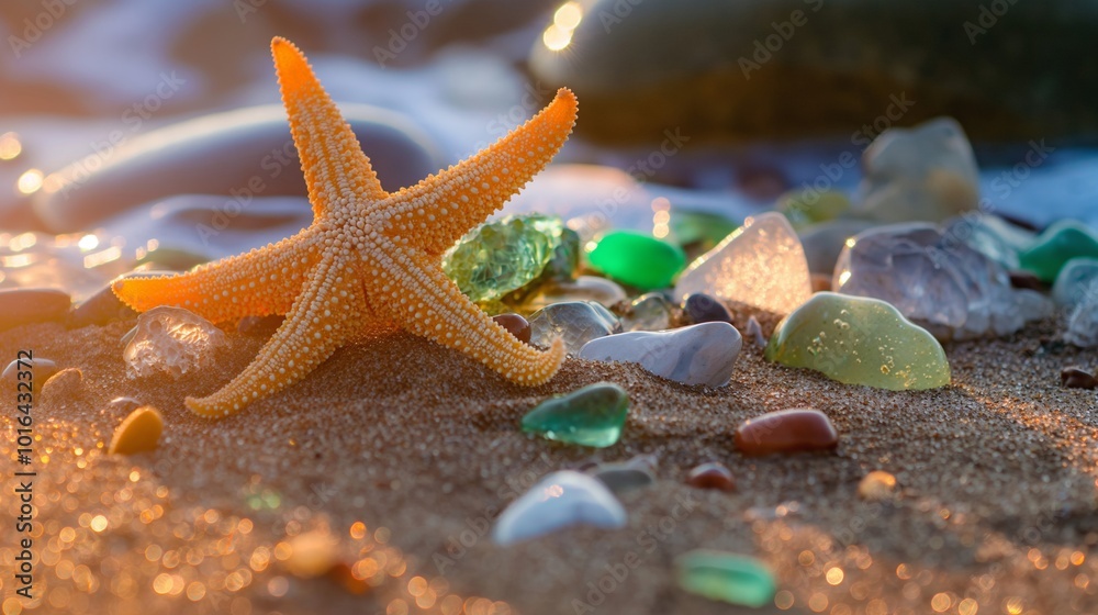 starfish theme at the beach can use for wallpaper starfish theme at the beach can use for wallpaper