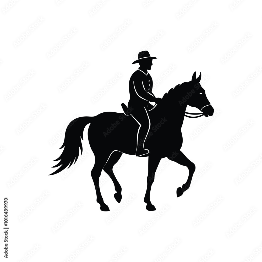 Horseman vector or silhouette Horseman vector or silhouette