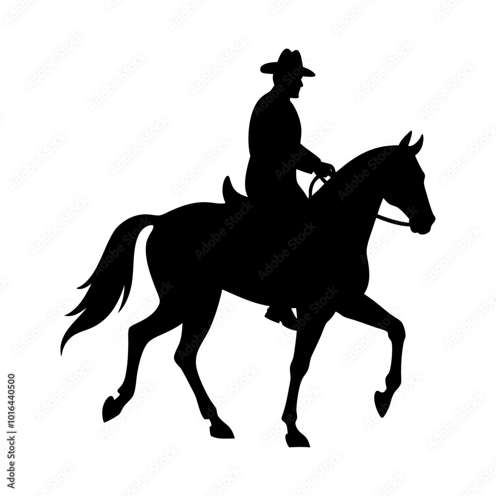 Horseman vector or silhouette Horseman vector or silhouette