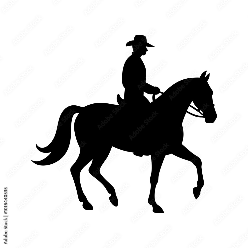 Horseman vector or silhouette Horseman vector or silhouette