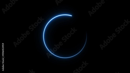 Wallpaper Mural Glowing neon 4k rendering. Torontodigital.ca