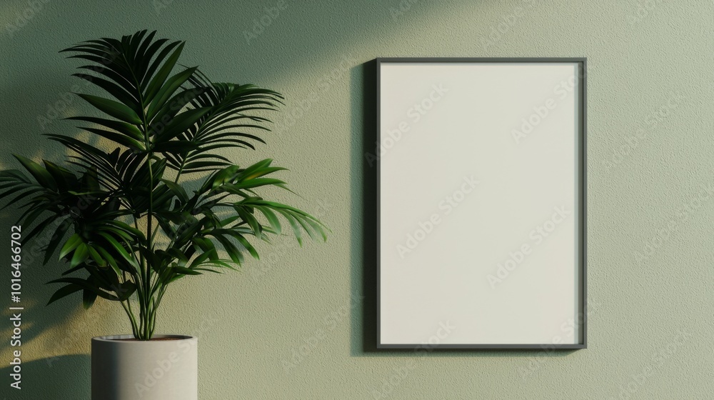 Modern Compact Frame Mockup for Stylish Spaces Modern Compact Frame Mockup for Stylish Spaces