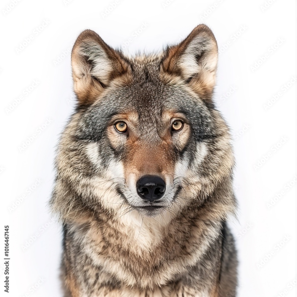 Majestic Wolf Isolated on Transparent Background Majestic Wolf Isolated on Transparent Background
