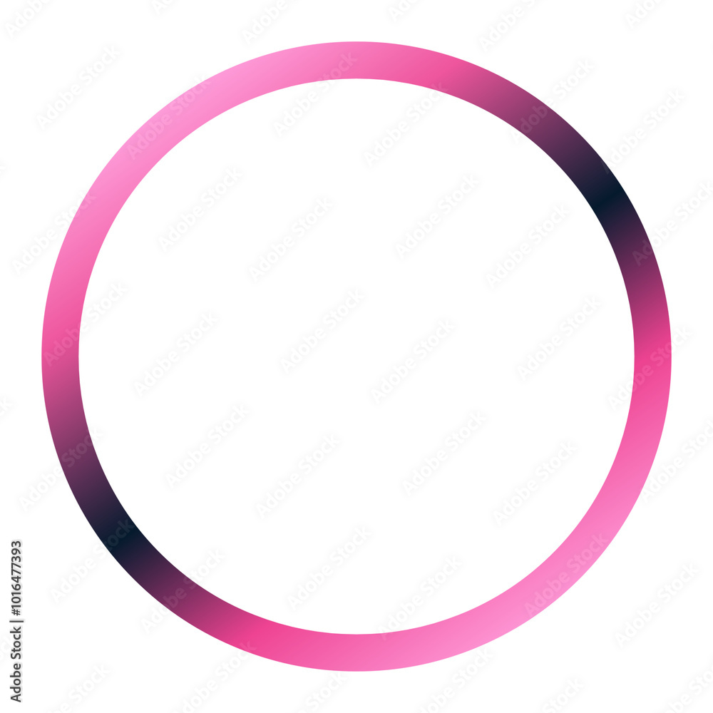 Gradient circle frame isolated on transparent background. Gradient circle frame isolated on transparent background.