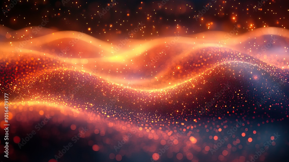 abstract visualization of data graphs in subtle earth tones data science concept the study and extraction of knowledge from data sets presented in an aesthetically pleasing manner.illustration