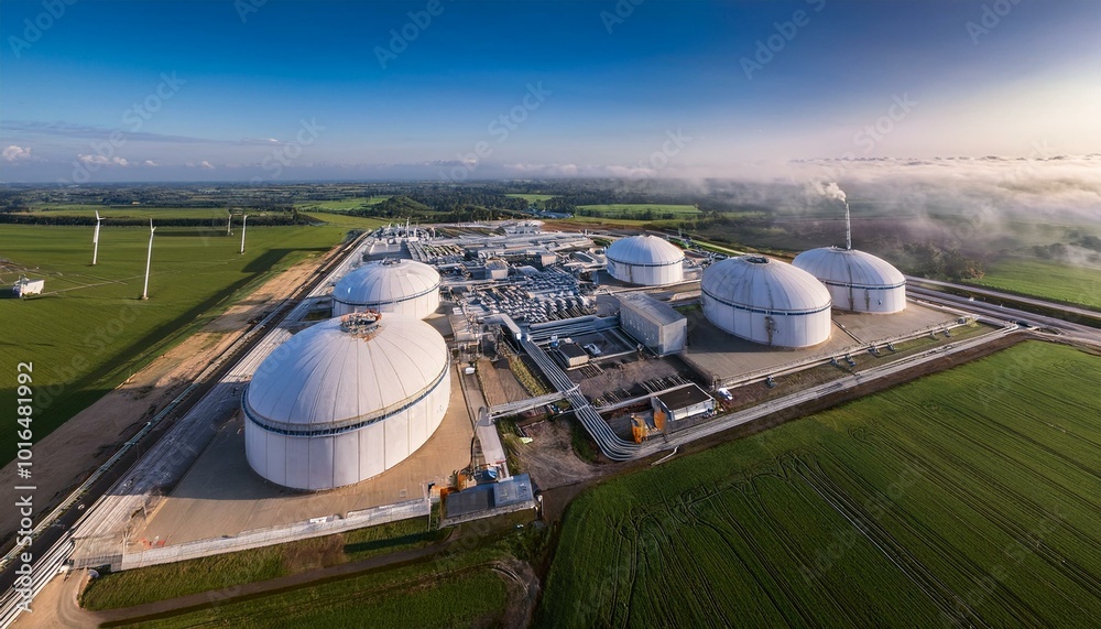 carbon capture and storage facilities, portraying their significance in reducing greenhouse gas emissions through meticulous attention to detail. carbon capture and storage facilities, portraying their significance in reducing greenhouse gas emissions through meticulous attention to detail.