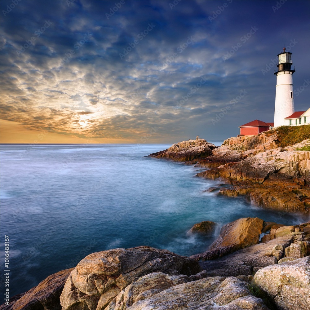 lighthouse on the rocks lighthouse on the rocks