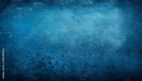 Old blue grungy backdrop or texture