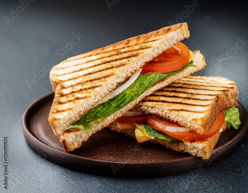 Panini grilled sandwich
