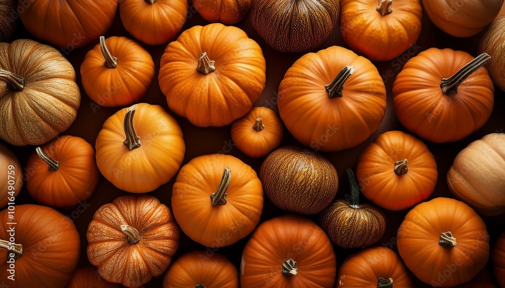 Pumpkins background