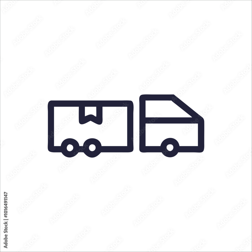 Transportation icon veector Transportation icon veector