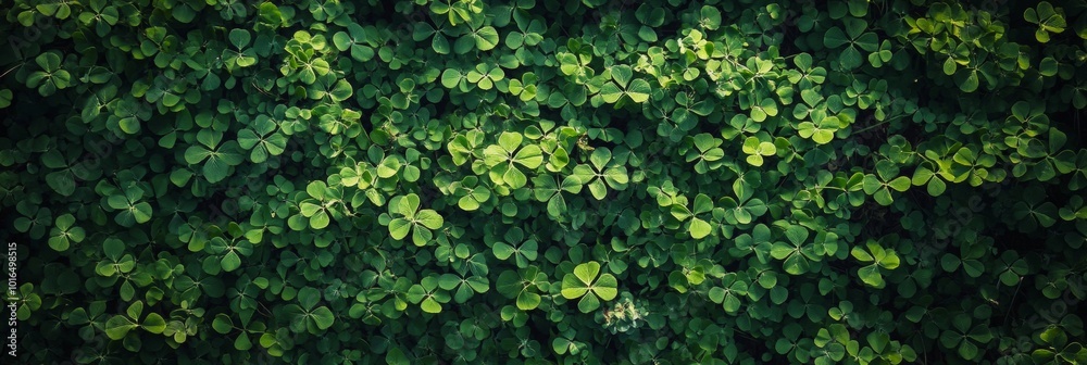 Lush Greenery Overhead, vibrant grass interspersed with clover, edges softly fading, creating a serene natural tapestry Lush Greenery Overhead, vibrant grass interspersed with clover, edges softly fading, creating a serene natural tapestry
