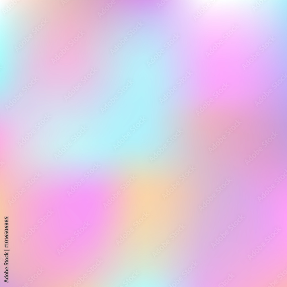Abstract gradient background in purple, pink and azure colors