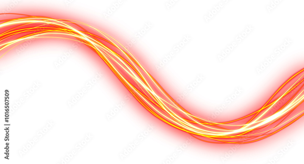 Intense Speed Light Trails isolated on a transparent background Intense Speed Light Trails isolated on a transparent background