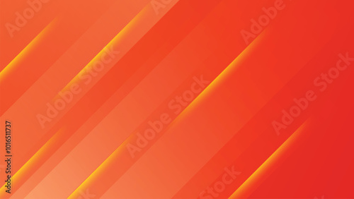 Geometric orange abstract background. lines stripe and light composition. Modern design. Vector illustration