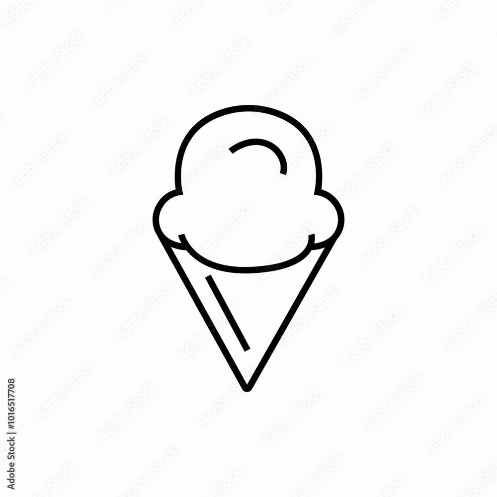 ice cream icon sign vector ice cream icon sign vector