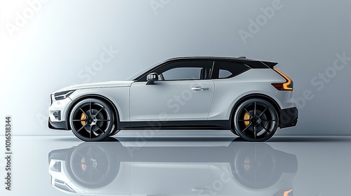 White Modern SUV
