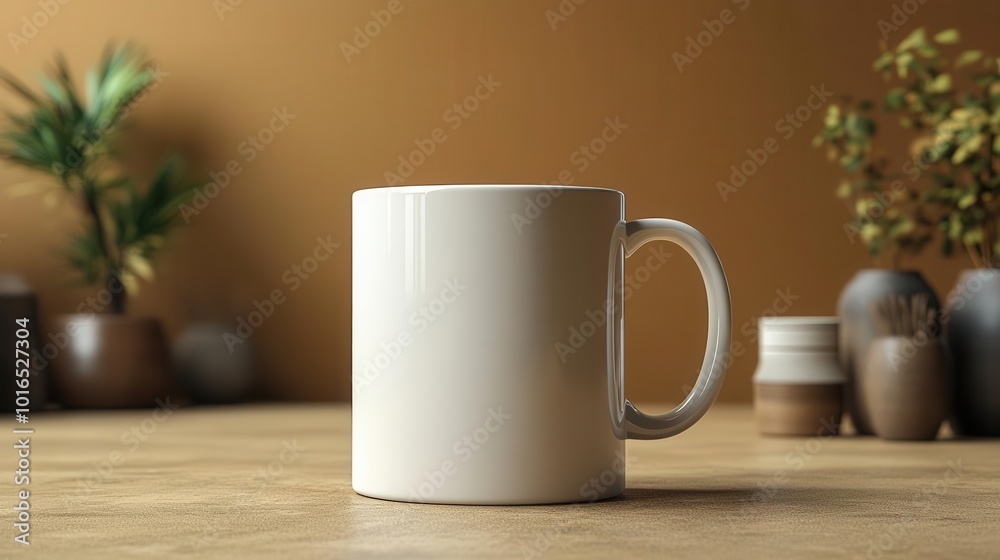 plain white ceramic mug mockup against a soft backdrop emphasizing simplicity and elegance creating an inviting space for branding or personal expression through minimalist design plain white ceramic mug mockup against a soft backdrop emphasizing simplicity and elegance creating an inviting space for branding or personal expression through minimalist design