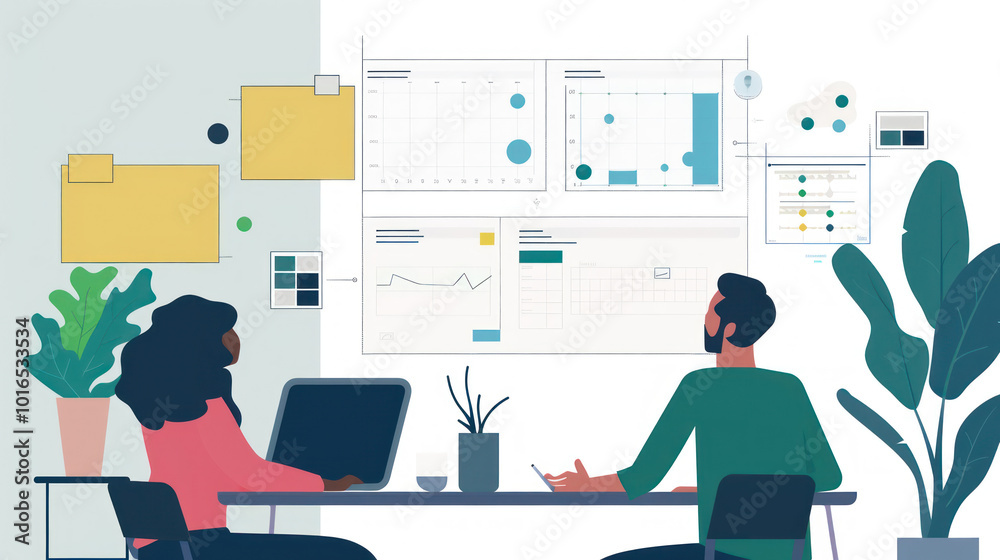 A productive remote team using a combination of digital tools to streamline workflows, track project milestones, and collaborate efficiently. A productive remote team using a combination of digital tools to streamline workflows, track project milestones, and collaborate efficiently.